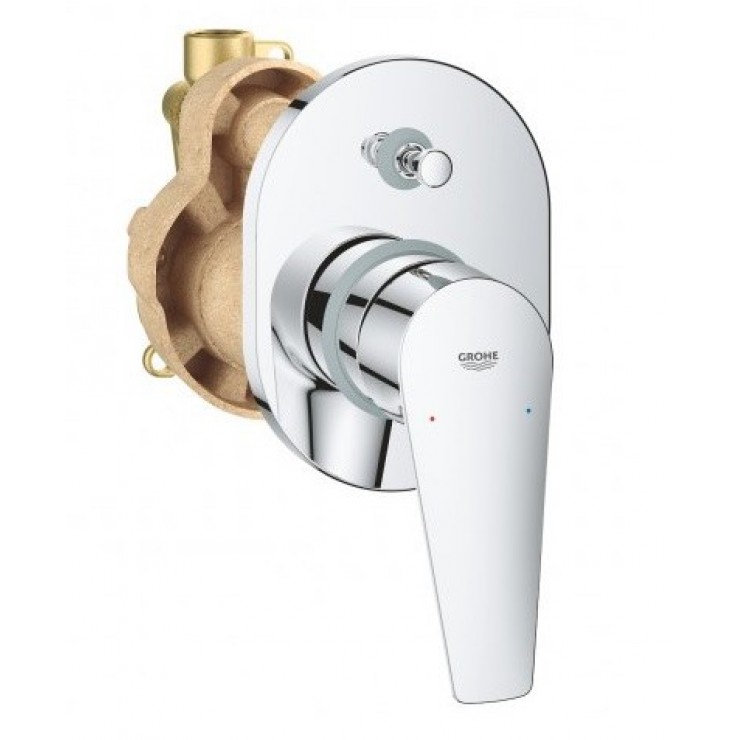 Bộ điều chỉnh nóng lạnh sen tắm âm tường dòng BauLoop OHM GROHE 29039001