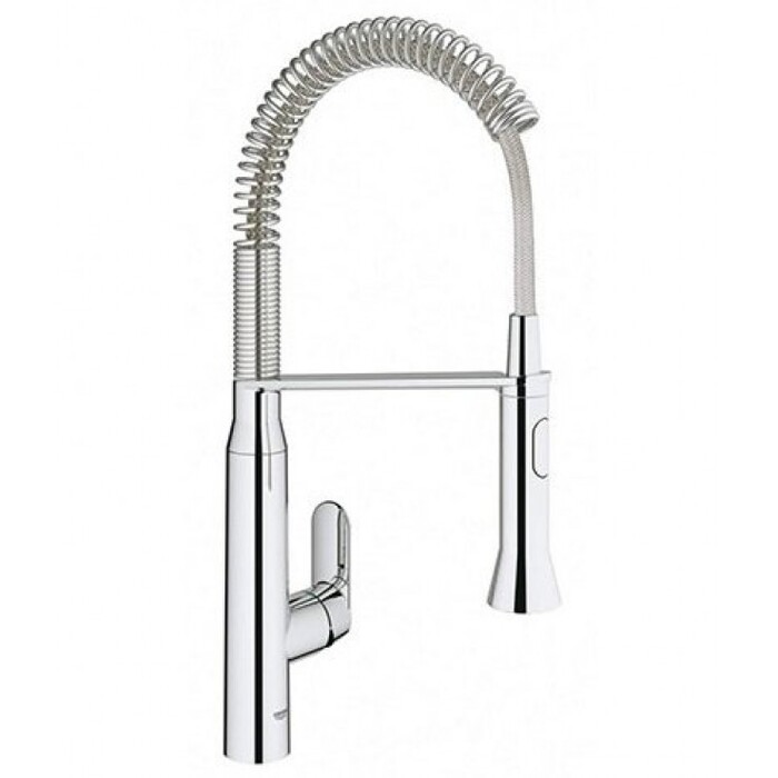 Vòi rửa chén nóng lạnh dây rút dòng Essence New K7 GROHE 31379000