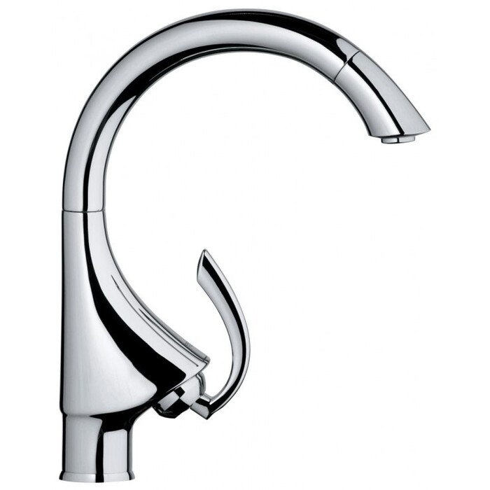 Vòi rửa chén nóng lạnh dây rút dòng K4 GROHE 33786000