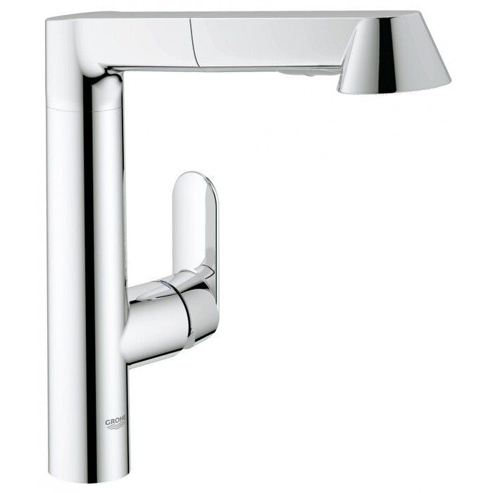 Vòi rửa chén nóng lạnh dây rút dòng K7 GROHE 32176000