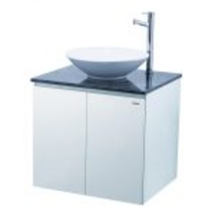 Bộ tủ lavabo treo tường màu trắng Caesar L5221/EH46002AV