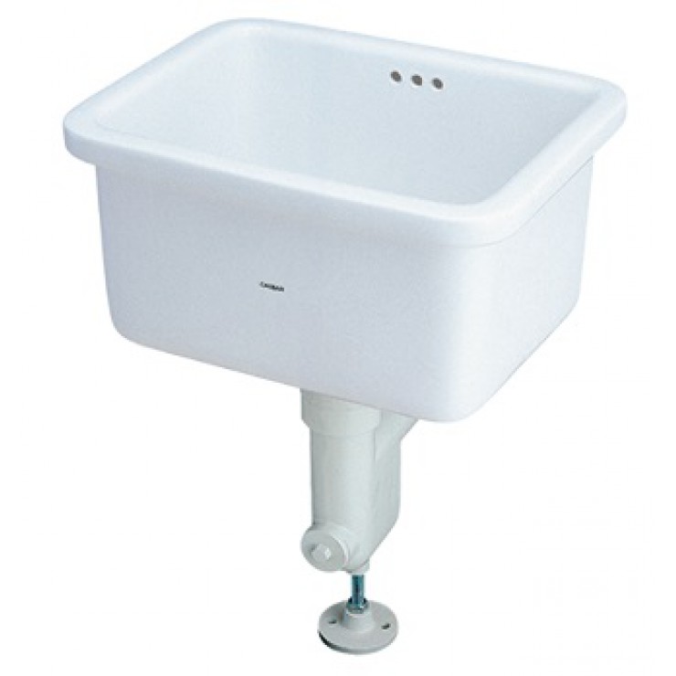 Chậu lavabo treo tường giặt xả Caesar SS558AP