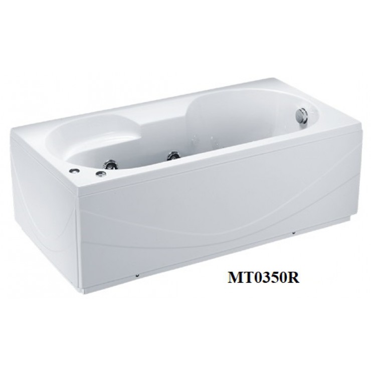 Bồn tắm massage chân yếm 1.5m Caesar MT0350L/R