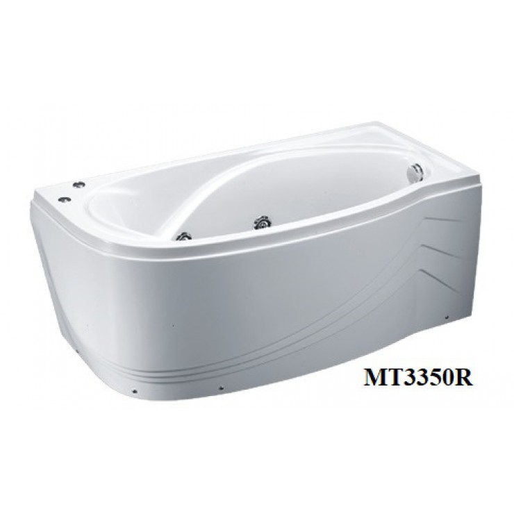 Bồn tắm massage chân yếm 1.5m Caesar MT3350L/R