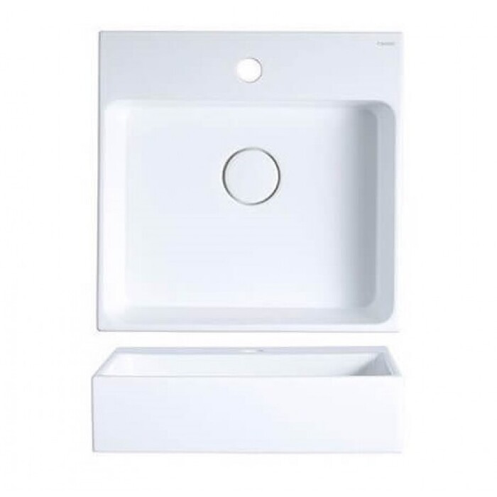 Chậu lavabo đặt bàn hình vuông Caesar LF5255