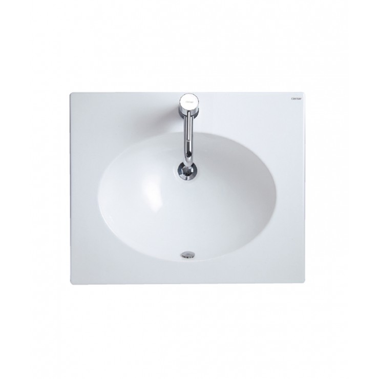 Chậu lavabo liền bàn Caesar LF5026