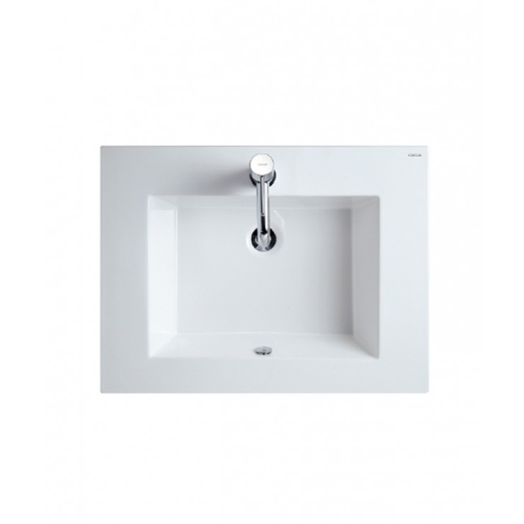 Chậu lavabo liền bàn Caesar LF5030