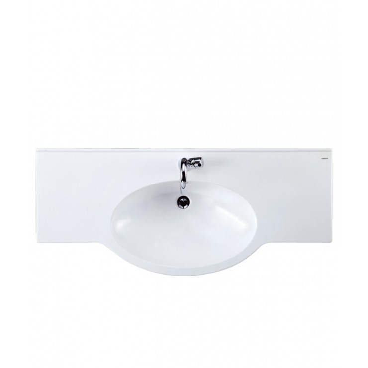 Chậu lavabo liền bàn Caesar LF5324