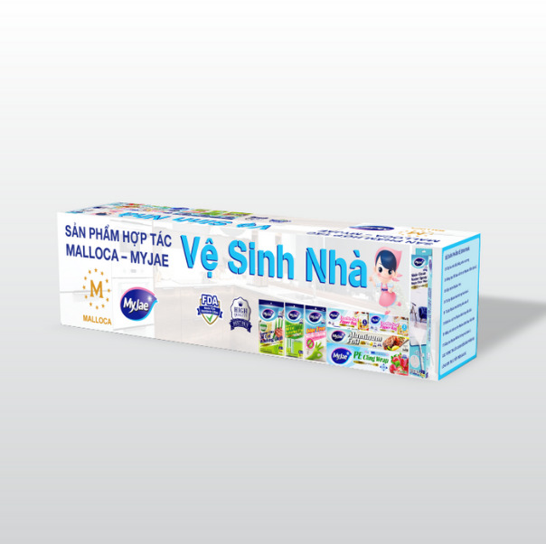 Bộ sản phẩm vệ sinh nhà Malloca MYJAE