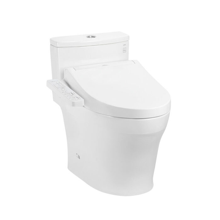 Bồn cầu 1 khối điện tử TOTO MS885DW16 nắp rửa washlet TCF23410AAA