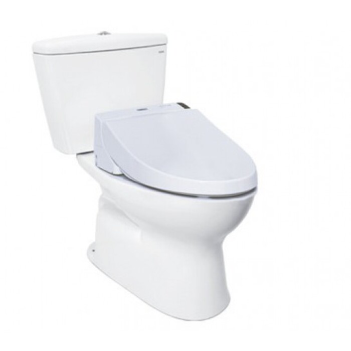 Bồn cầu 2 khối điện tử TOTO CS300DRW6 nắp rửa washlet TCF6531Z