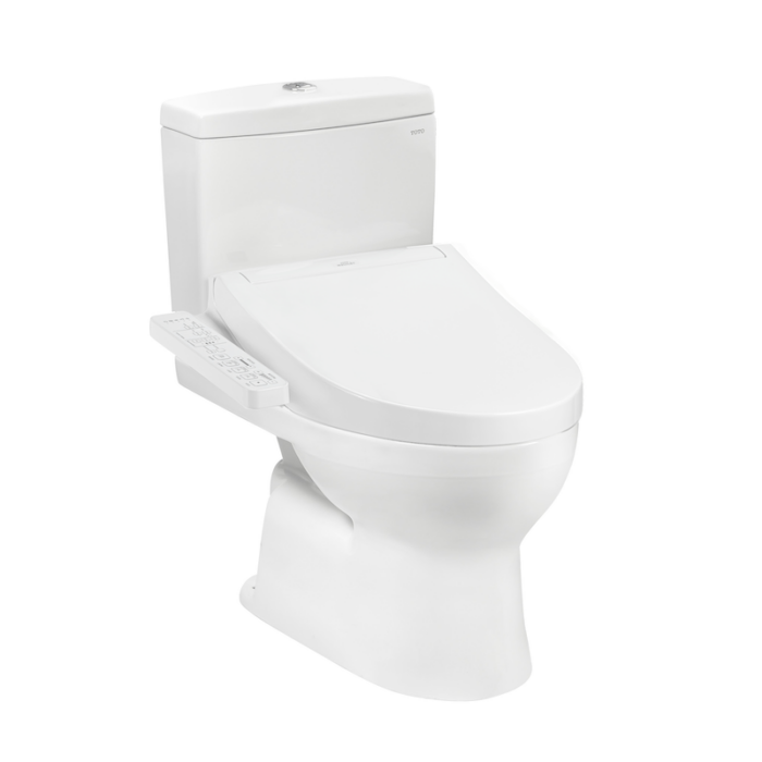 Bồn cầu 2 khối điện tử TOTO CS320DRW16 nắp rửa washlet TCF23410AAA