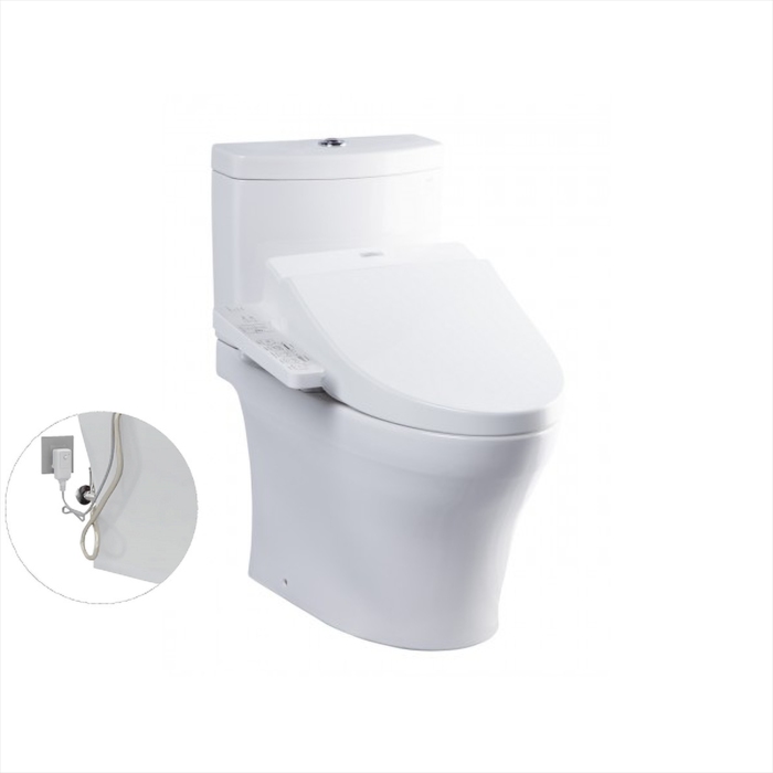 Bồn cầu 2 khối điện tử TOTO CS769DRW7 nắp rửa washlet TCF6631A