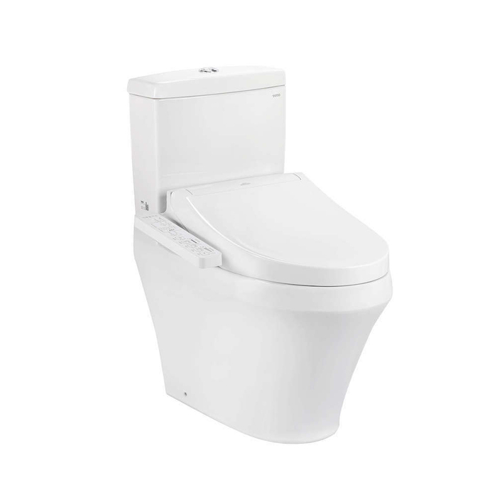 Bồn cầu 2 khối điện tử TOTO CS948DW16 nắp rửa washlet TCF23410AAA