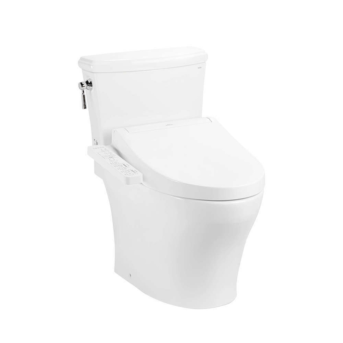 Bồn cầu 2 khối điện tử TOTO CS986GW16 nắp rửa washlet TCF23410AAA