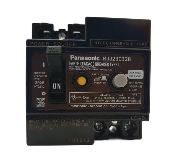 Cầu dao an toàn 2P2E 30A Panasonic BJJ23032-8