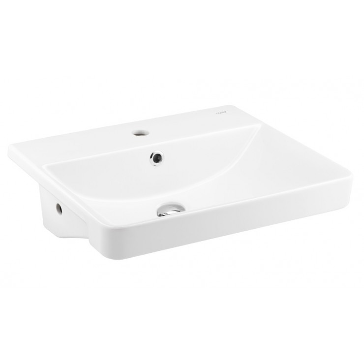 Chậu lavabo bán âm bàn dòng Simply Modish COTTO C022607