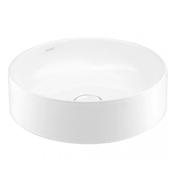 Chậu lavabo đặt bàn dòng Sensation Round COTTO C003407