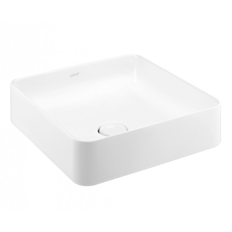 Chậu lavabo đặt bàn dòng Sensation Square COTTO C003417