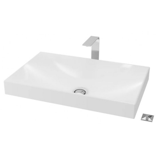 Chậu lavabo đặt bàn TOTO LW645JNW_F#W