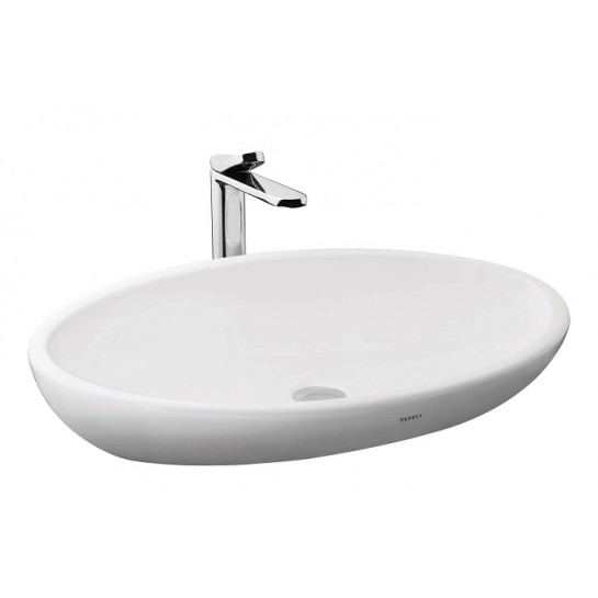 Chậu lavabo đặt bàn TOTO LW818JW_F#W