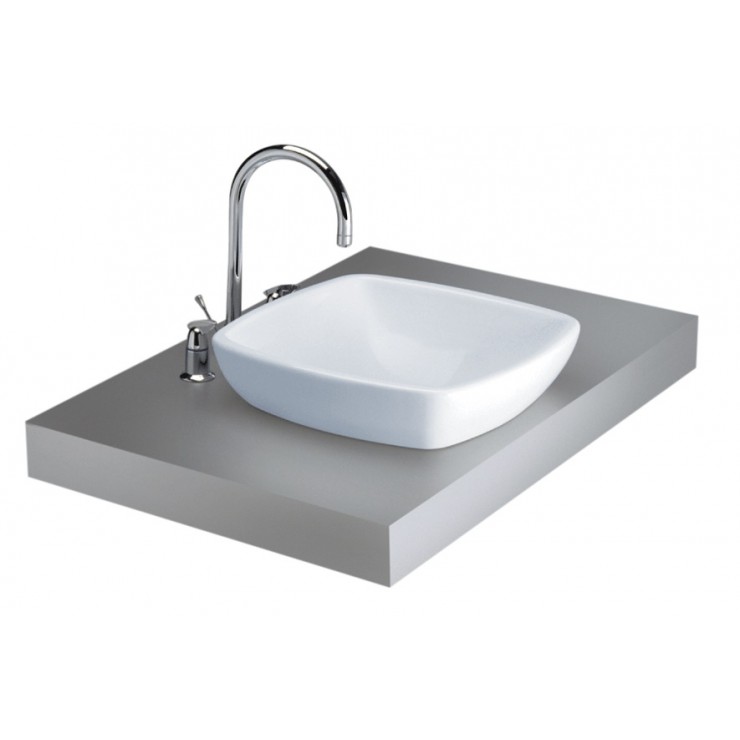 Chậu lavabo dương bàn dòng Tess COTTO C0003