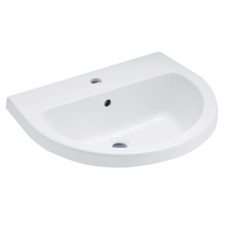 Chậu lavabo dương vành dòng Opera COTTO C05847