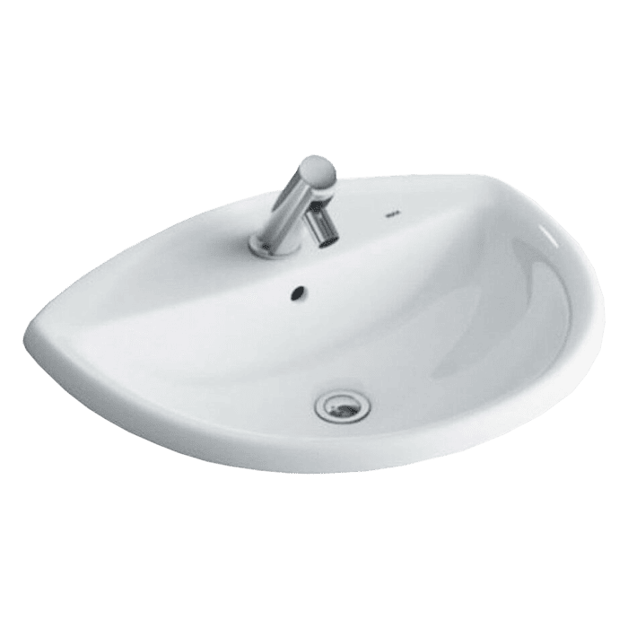 Chậu lavabo dương vành INAX L-2396VFC