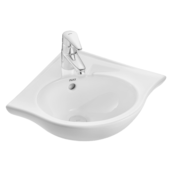 Chậu lavabo góc treo tường INAX L-281V