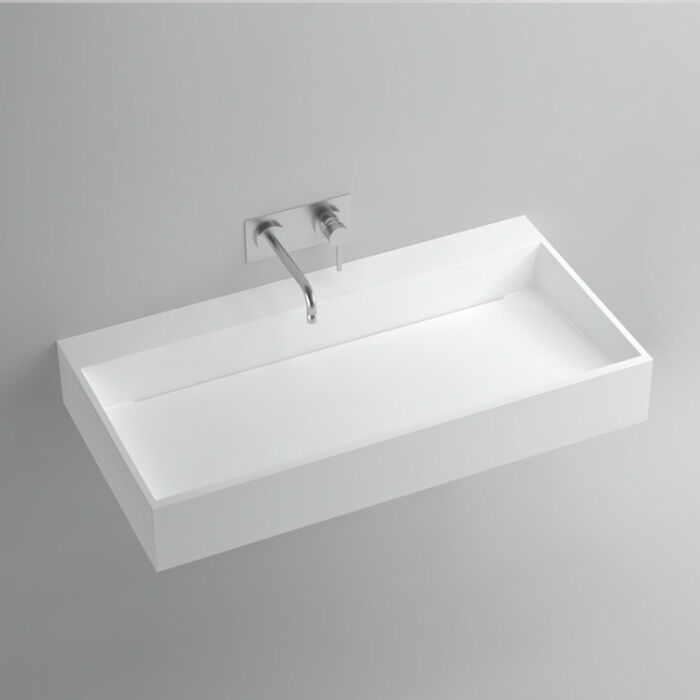 Chậu lavabo nguyên khối nhập Hàn Quốc Saturn SWL 0020-2