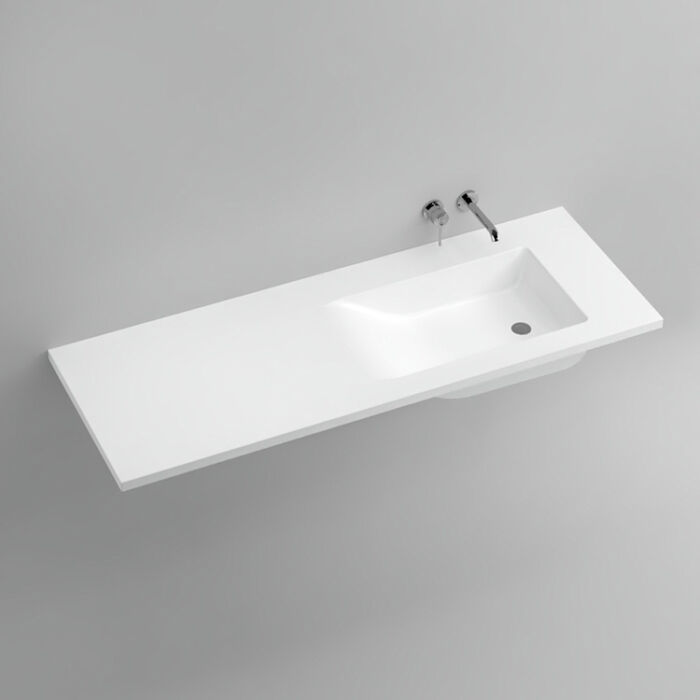 Chậu lavabo nguyên khối nhập Hàn Quốc Saturn SWL 0023