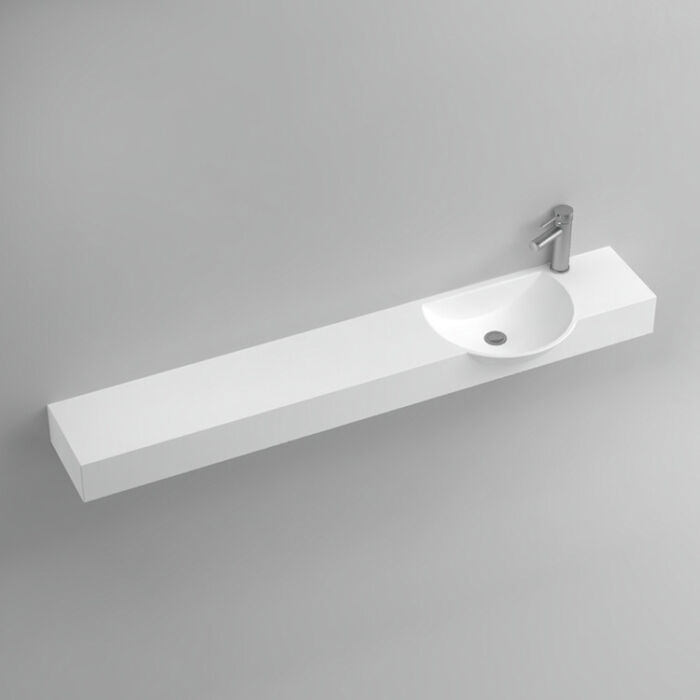 Chậu lavabo nguyên khối nhập Hàn Quốc Saturn SWL 0058