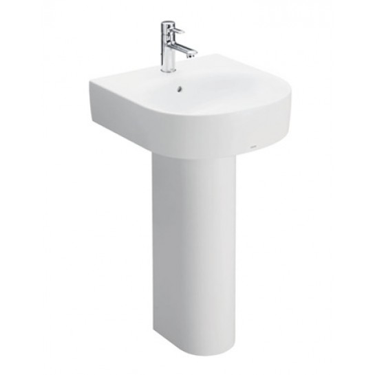 Chậu lavabo treo tường kèm chân dài TOTO LPT766C