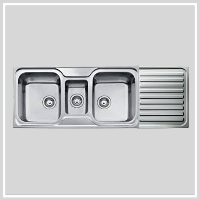 Chậu rửa chén inox AISI 304 Classic 2.5B 1D Teka 10119081