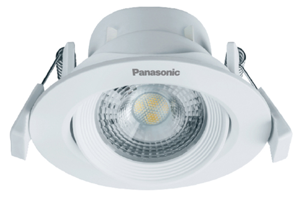 Đèn LED downlight 5W âm trần ánh sáng trung tính DN Series điều chỉnh góc chiếu 60 độ Panasonic NNNC7629088