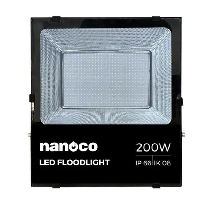 Đèn pha LED 200W High Series IP66 ánh sáng trắng 6500K Nanoco NLFH2006