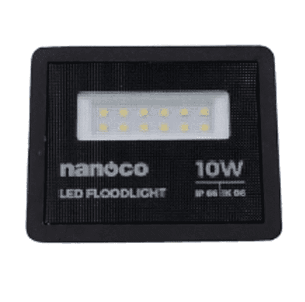 Đèn pha LED Mini Series IP66 10W ánh sáng vàng 3000K Nanoco NLFM0103