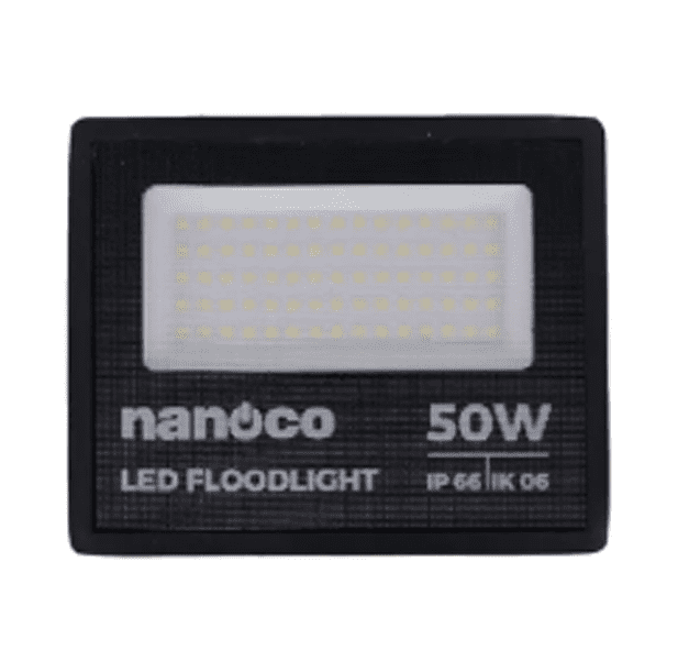 Đèn pha LED Mini Series IP66 50W ánh sáng vàng 3000K Nanoco NLFM0503