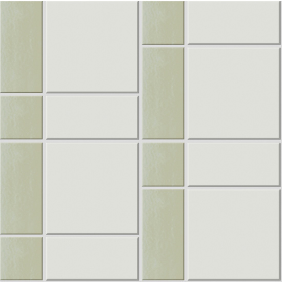 Gạch kiến trúc ốp tường dạng Mosaic 97x97 và 97x47 và 47x47 Lattice INAX 300/LTC-12