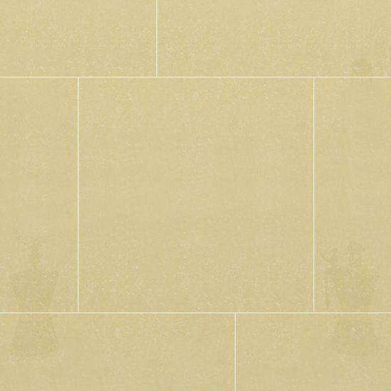 Gạch Porcelain vân đá 2 da 60x60 màu vàng kem men bóng Đồng Tâm 6060DB006-NANO