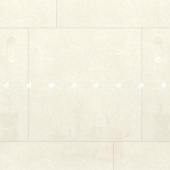 Gạch Porcelain vân đá 2 da 80x80 màu kem men bóng Đồng Tâm 8080PLATINUM003