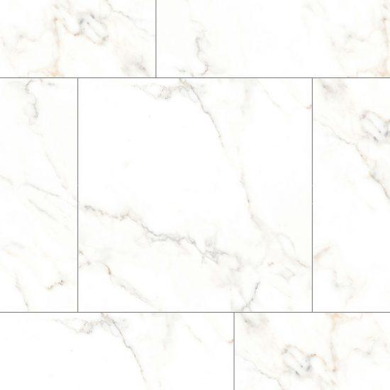 Gạch Porcelain vân đá 60x60 màu trắng men mờ Đồng Tâm 6060MOMENT001