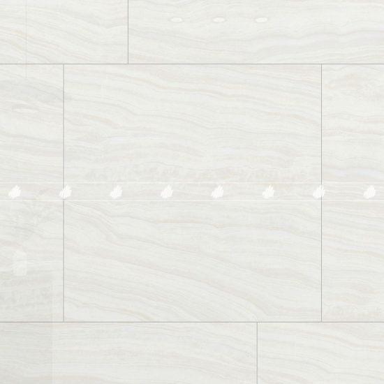 Gạch Porcelain vân đá kháng khuẩn 80x80 màu trắng nhạt men bóng Đồng Tâm 8080THUTHIEM002-FP-H+