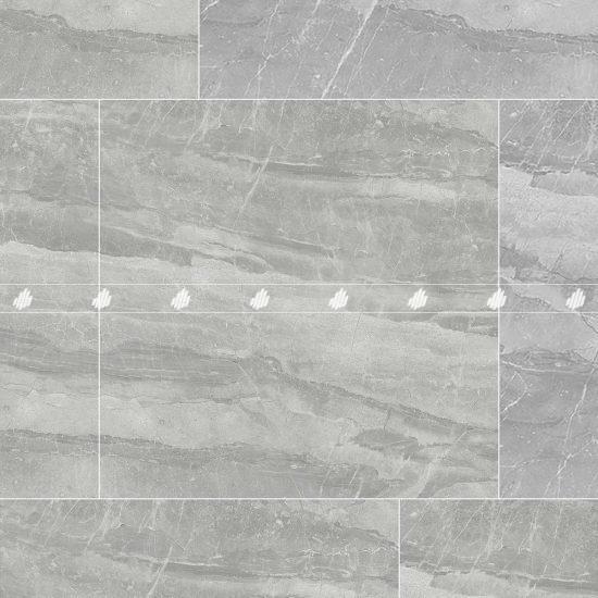 Gạch Porcelain vân đá kháng khuẩn 80x80 màu xám men mờ Đồng Tâm 8080NAPOLEON012-H+