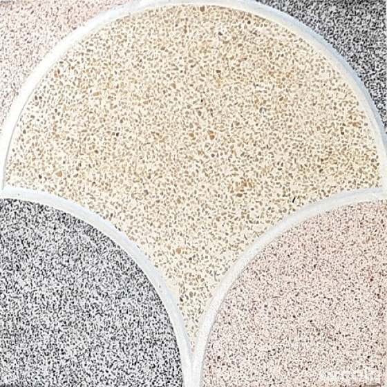 Gạch terrazzo đa màu 40x40x3cm Secoin OD3-40-1019