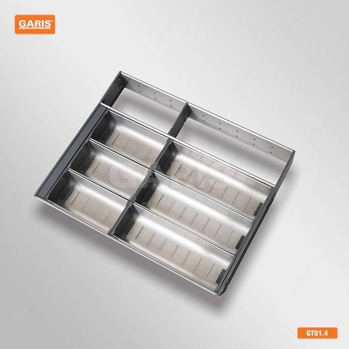 Khay chia inox Garis GT01.4