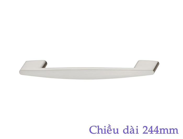 Tay nắm tủ nicken mờ 244x26mm Hafele 110.34.638