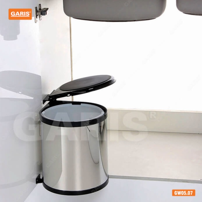 Thùng rác đơn tủ cánh mở Garis GW05.07