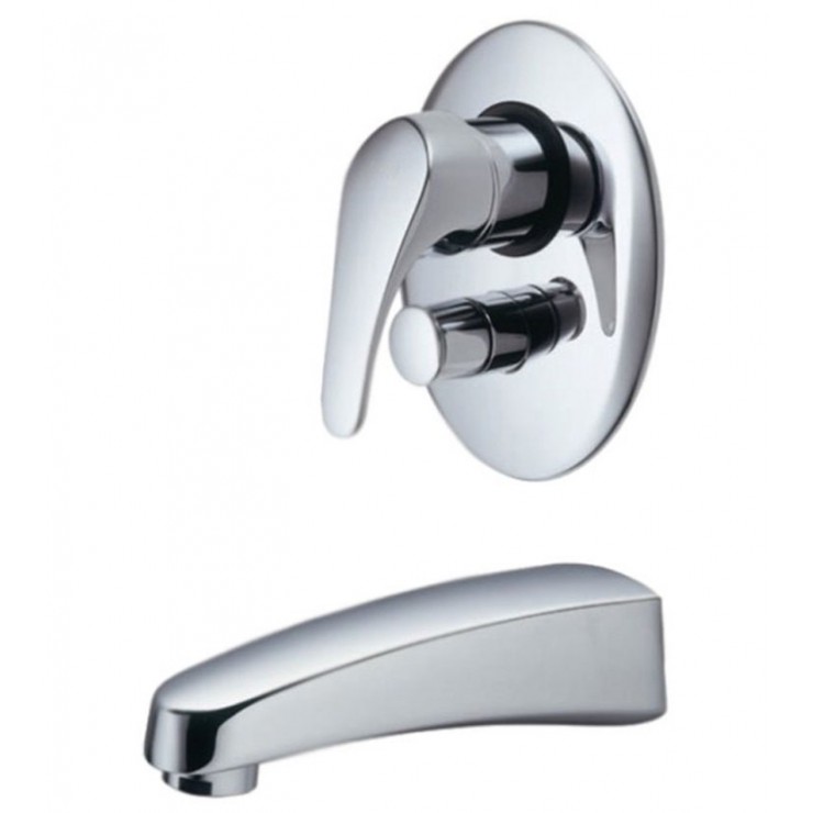 Van điều chỉnh nóng lạnh âm tường kèm vòi xả dòng Lever Handle COTTO CT581A