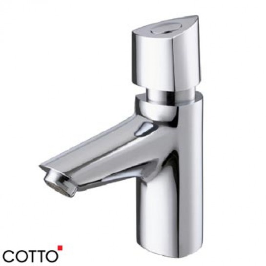 Vòi lavabo lạnh tự ngắt nước COTTO CT1064